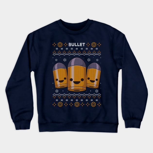 Bullets Christmas Crewneck Sweatshirt by Alundrart